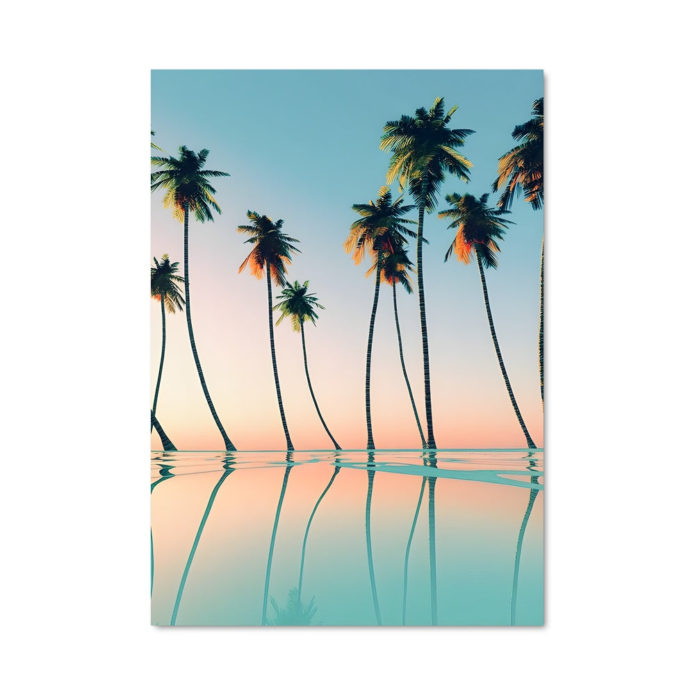 Poster Reflets Tropicaux
