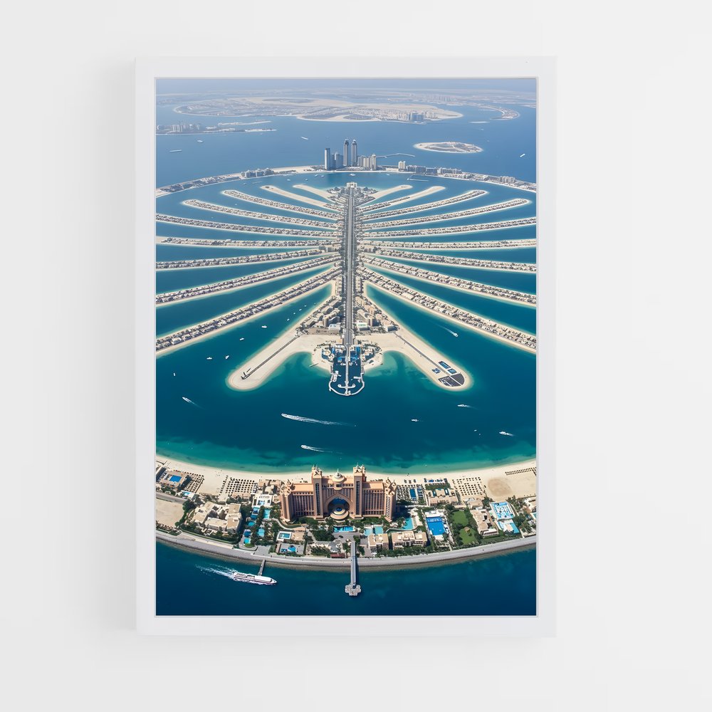 ap-palm jumeirah-2 cadre Blanc