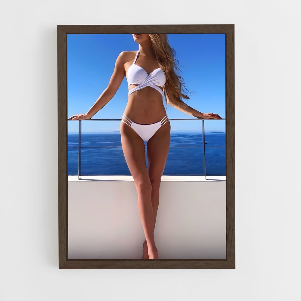 ap-pamela reif-10 cadre Bois foncé