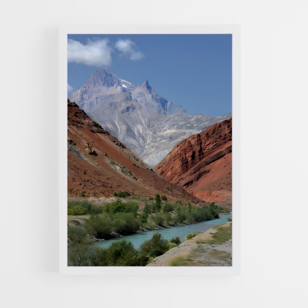 ap-pamir mountains-2 cadre Blanc