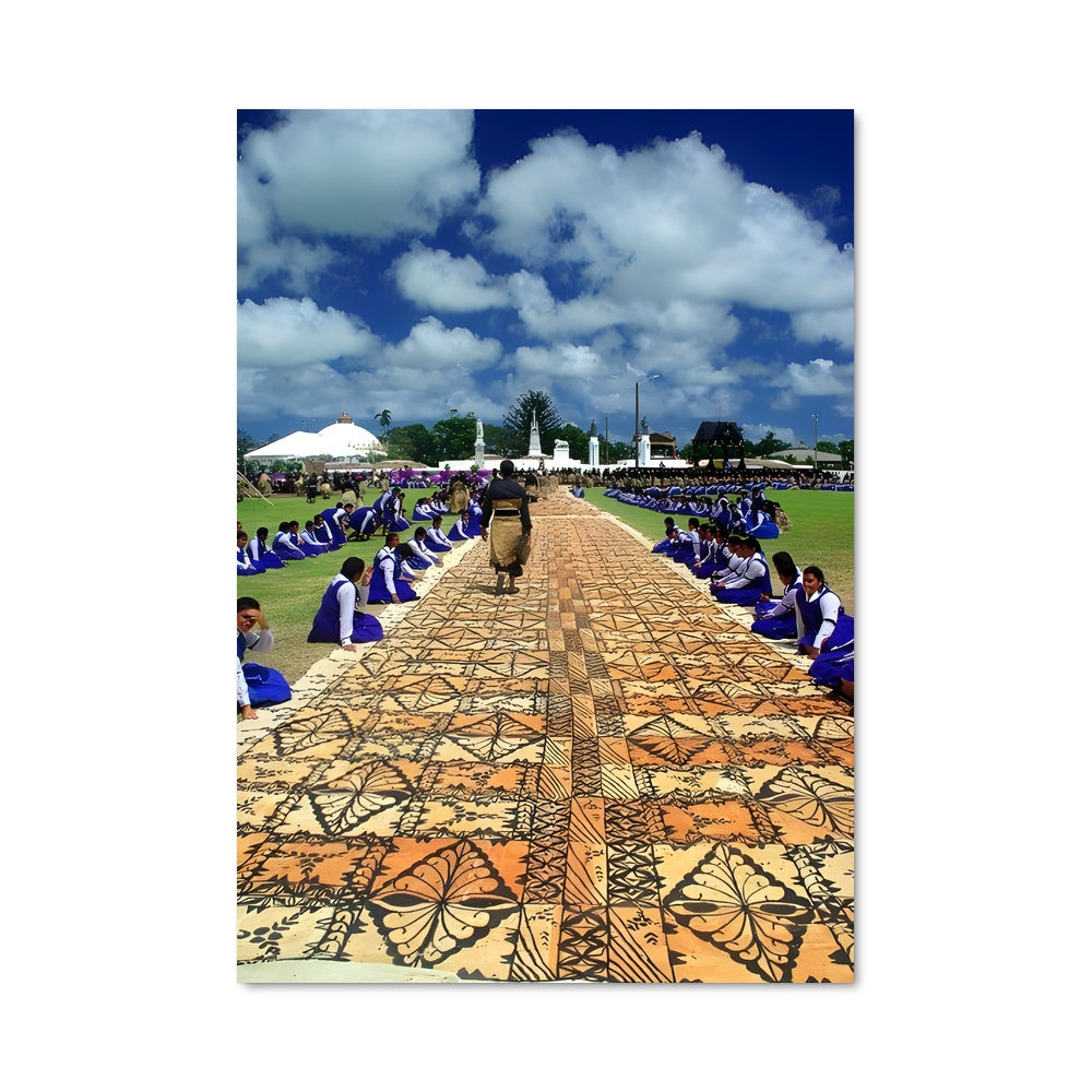 Poster Rassemblement sur le Tapis