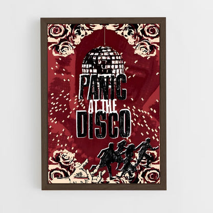 ap-panic! at the disco-1 cadre Bois foncé