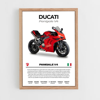 ap-panigale v4r-1 cadre Bois clair