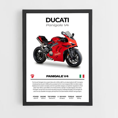 ap-panigale v4r-1 cadre Noir