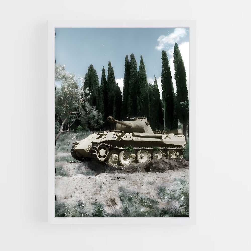 ap-panther tank-1 cadre Blanc