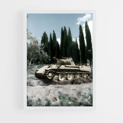 ap-panther tank-1 cadre Blanc