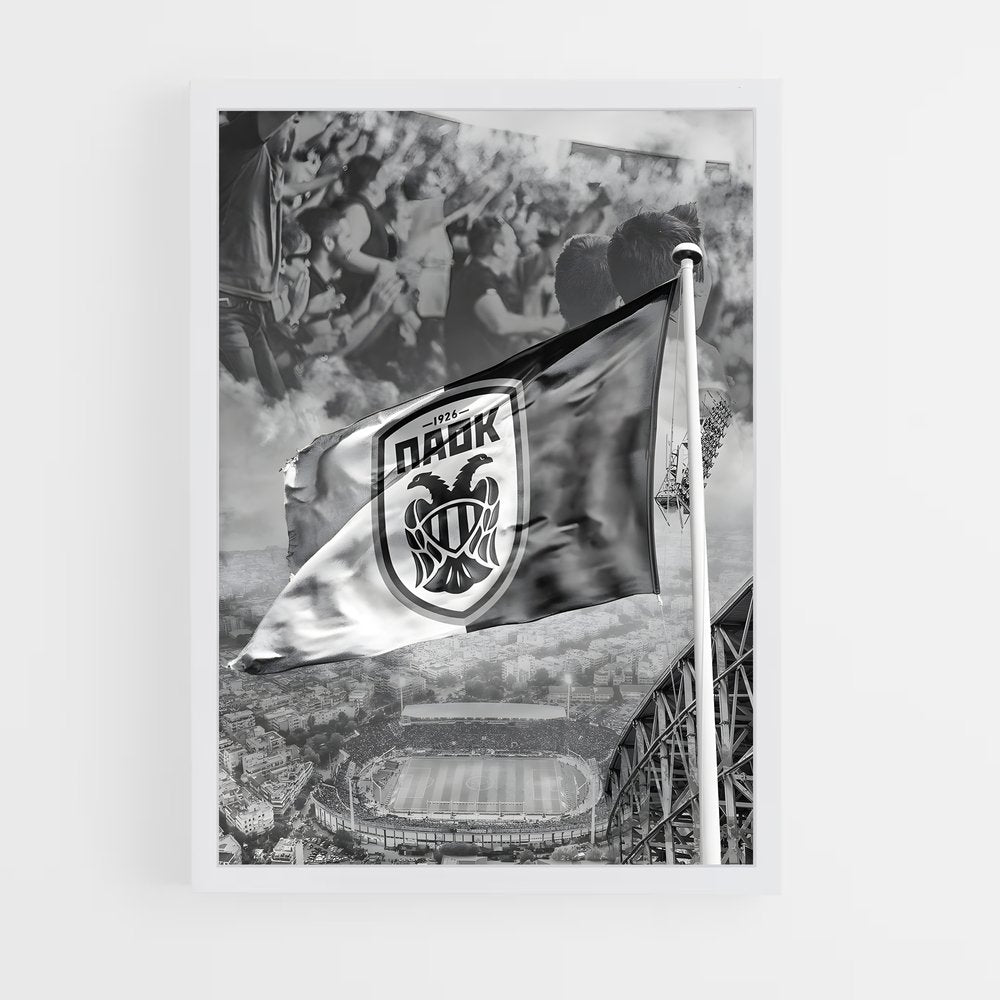 ap-paok thessaloniki fc-1 cadre Blanc