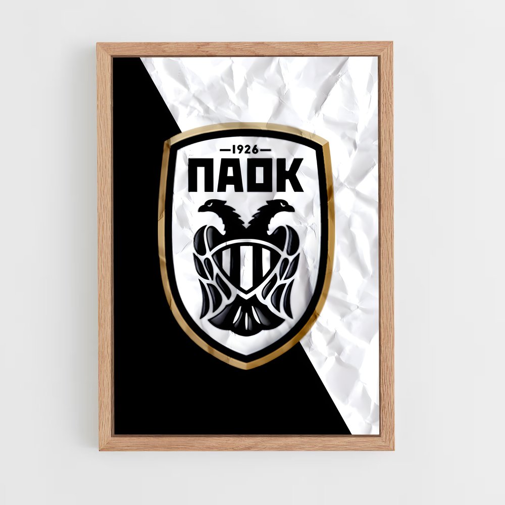 ap-paok thessaloniki fc-2 cadre Bois clair