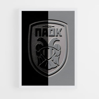 ap-paok thessaloniki fc-4 cadre Blanc