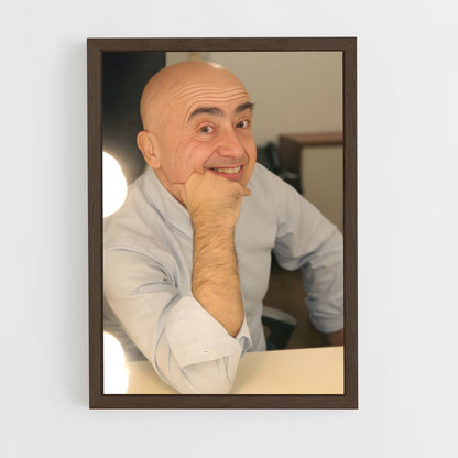 ap-paolo cevoli-1 cadre Bois foncé