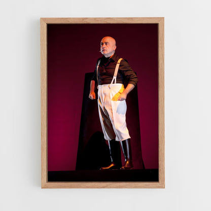 ap-paolo cevoli-5 cadre Bois clair