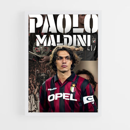 ap-paolo maldini-4 cadre Blanc