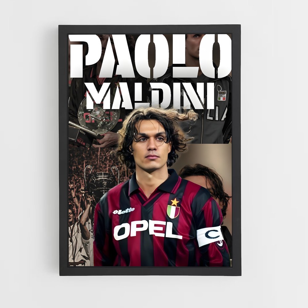ap-paolo maldini-4 cadre Noir
