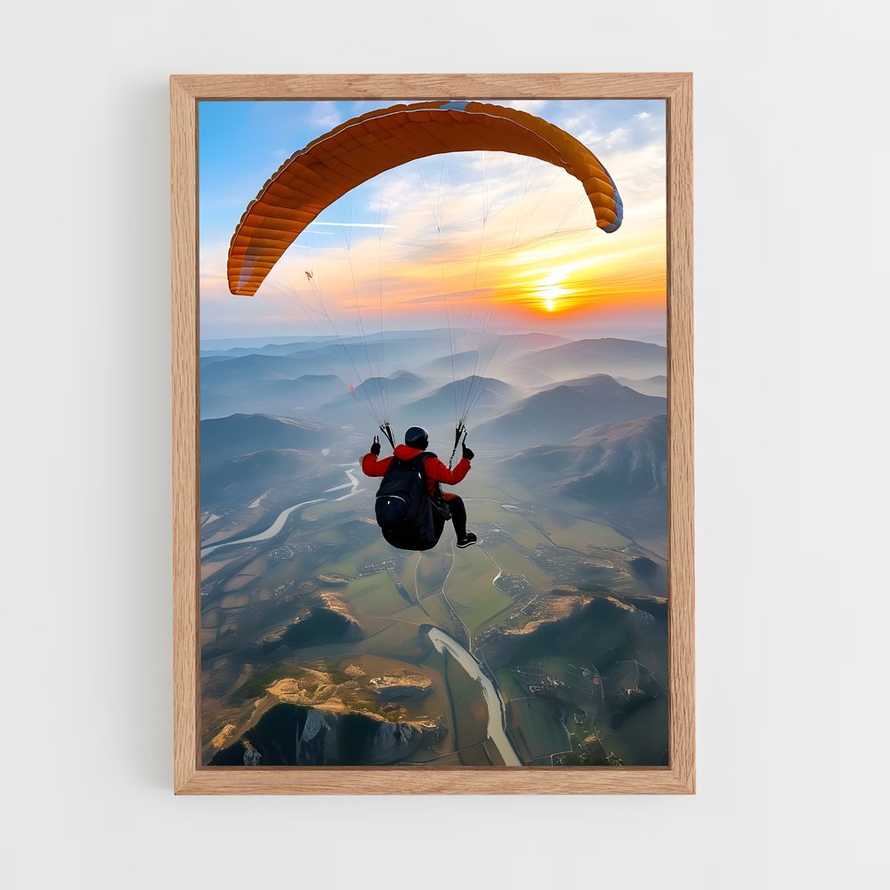 ap-paragliding-1 cadre Bois clair