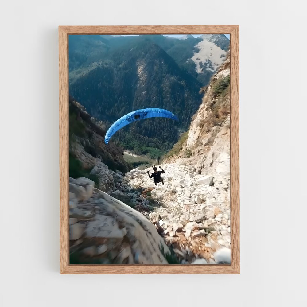 ap-paragliding-4 cadre Bois clair