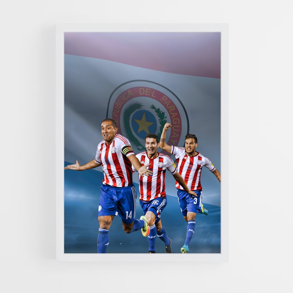 ap-paraguay national football team-1 cadre Blanc