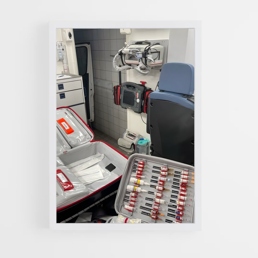 ap-paramedic-4 cadre Blanc