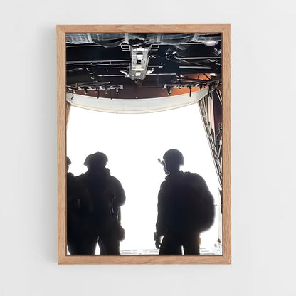 ap-paratrooper-10 cadre Bois clair