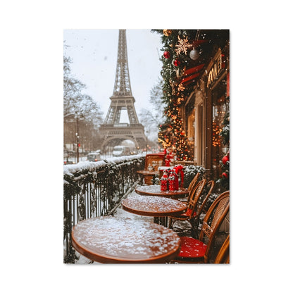 Poster Noël à Paris
