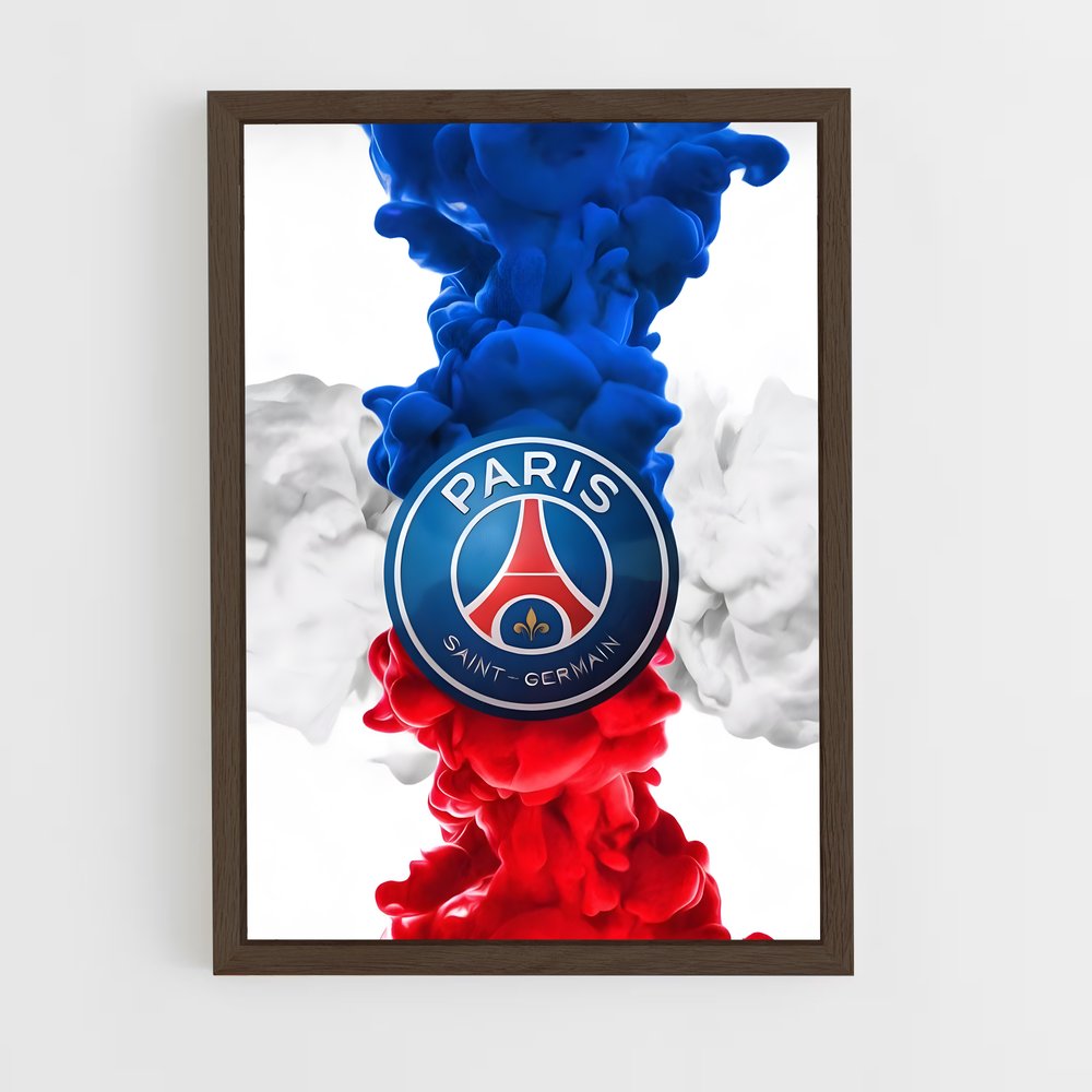 ap-paris saint-germain fc-1 cadre Bois foncé