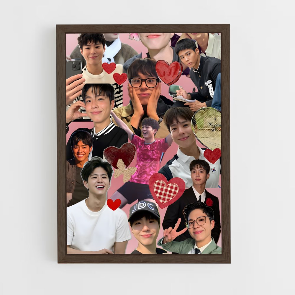 ap-park bo-gum-9 cadre Bois foncé