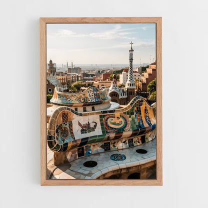 ap-park guell-2 cadre Bois clair