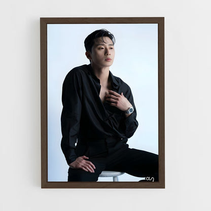 ap-park seo-joon-7 cadre Bois foncé