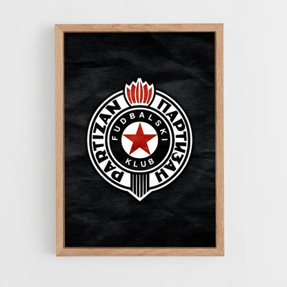 ap-partizan belgrade-1 cadre Bois clair