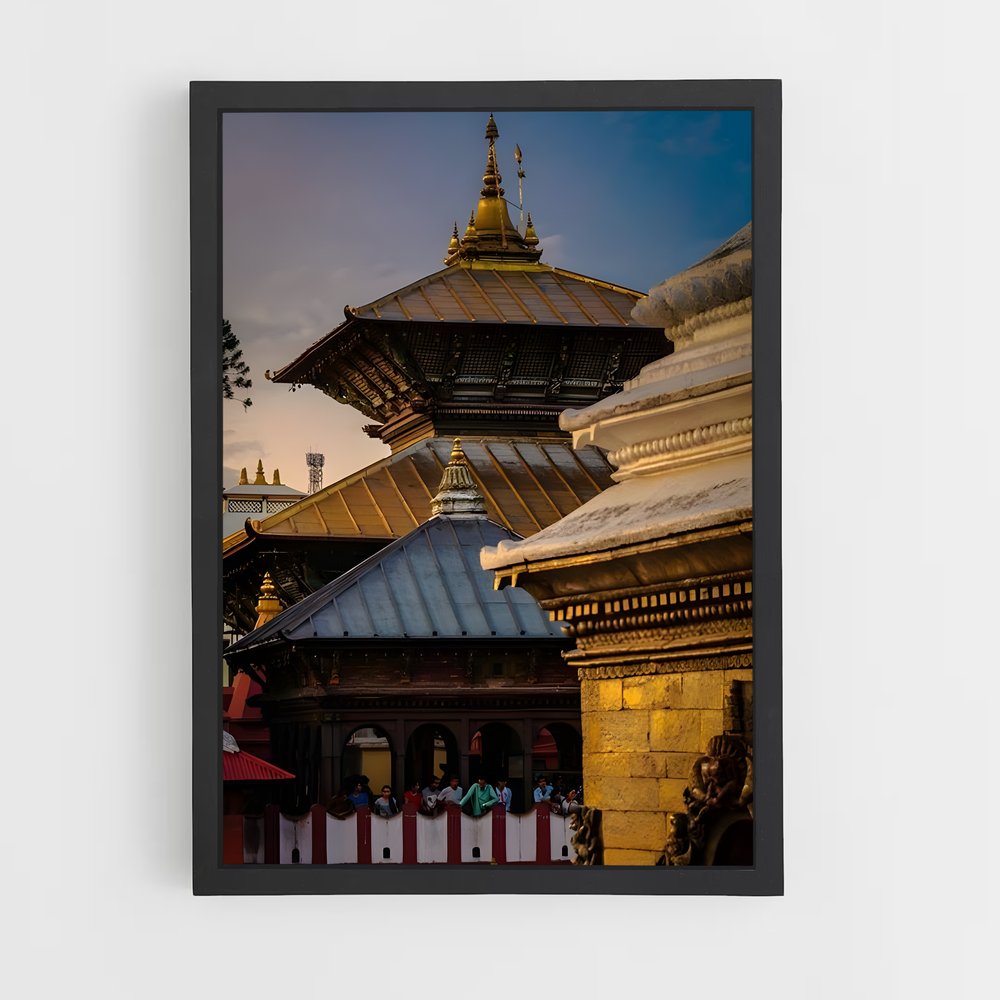 ap-pashupatinath temple-1 cadre Noir