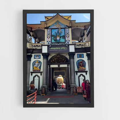 ap-pashupatinath temple-10 cadre Noir