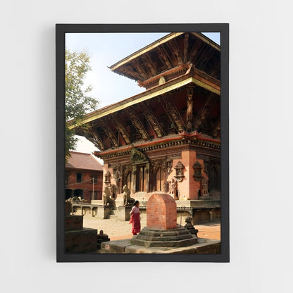 ap-pashupatinath temple-11 cadre Noir
