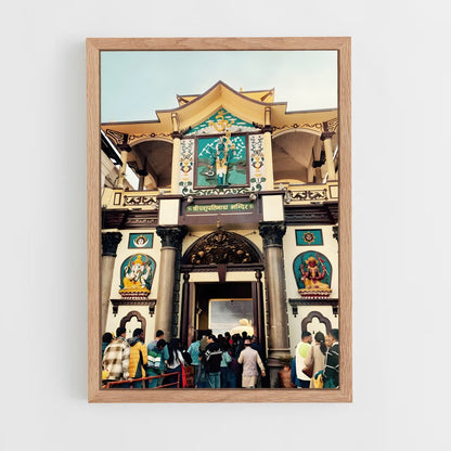 ap-pashupatinath temple-4 cadre Bois clair