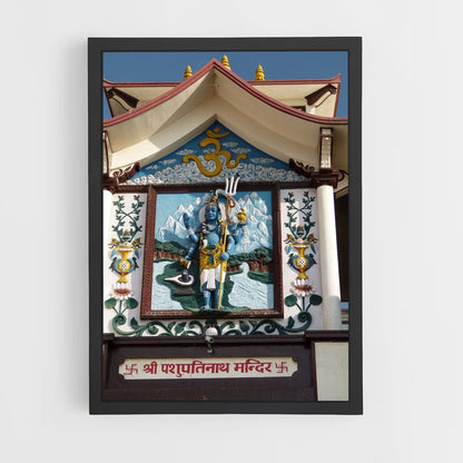 ap-pashupatinath temple-6 cadre Noir