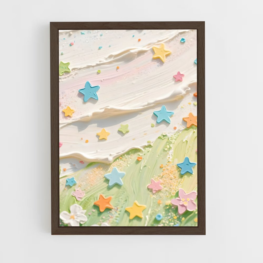 ap-pastels-8 cadre Bois foncé