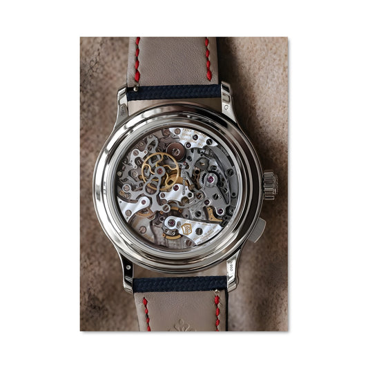 Poster Chronographe Élégant