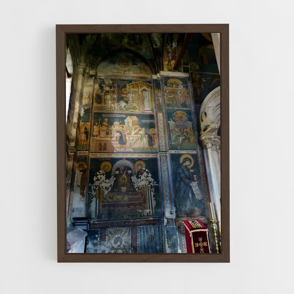 ap-patriarchate monastery-2 cadre Bois foncé
