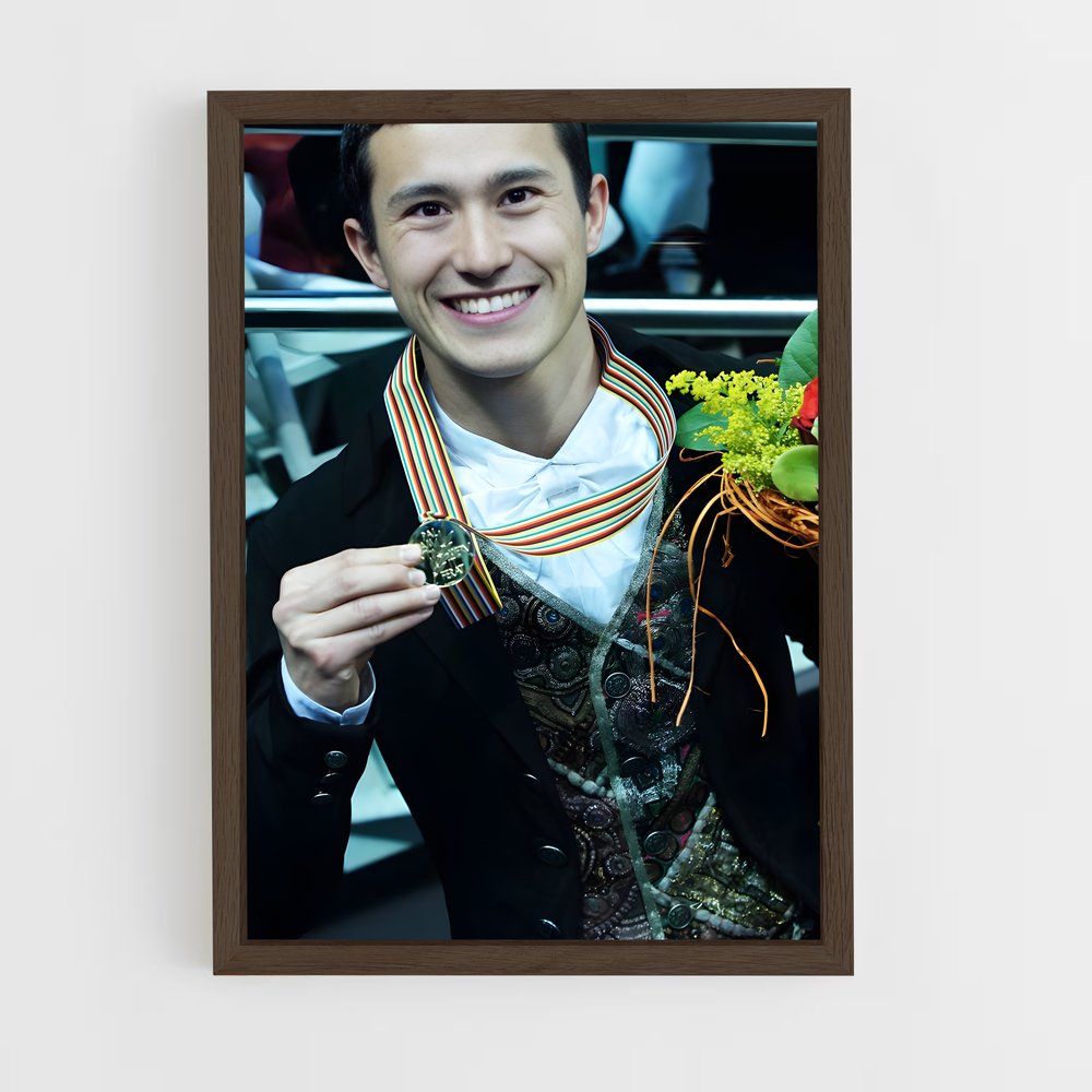 ap-patrick chan-3 cadre Bois foncé