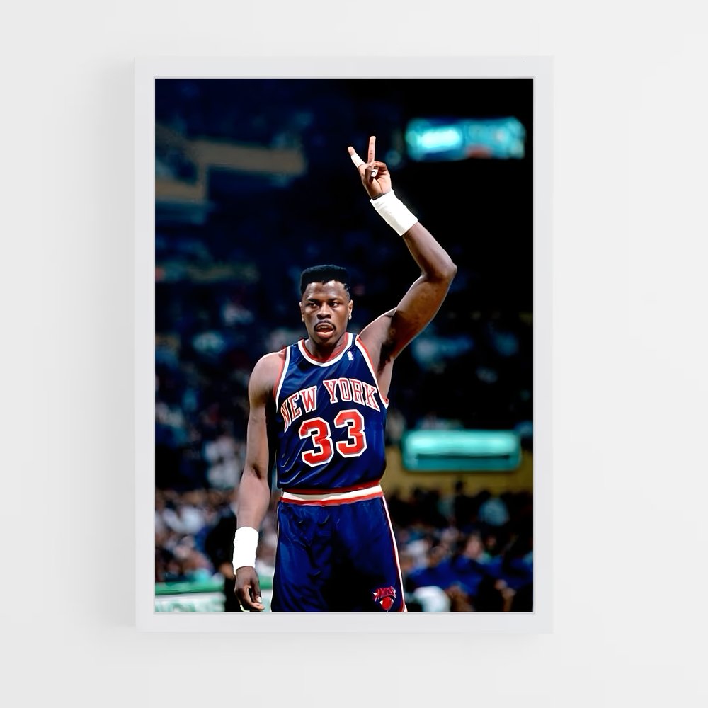 ap-patrick ewing-1 cadre Blanc