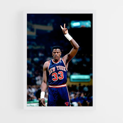 ap-patrick ewing-1 cadre Blanc