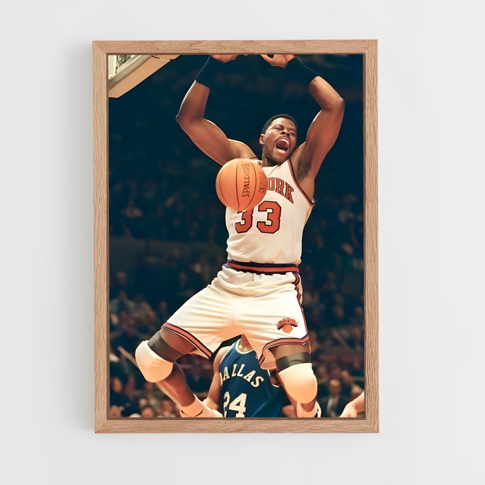 ap-patrick ewing-2 cadre Bois clair