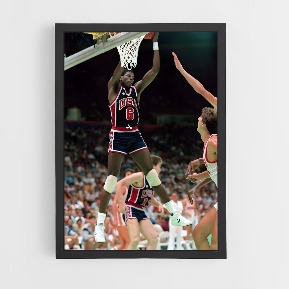 ap-patrick ewing-6 cadre Noir