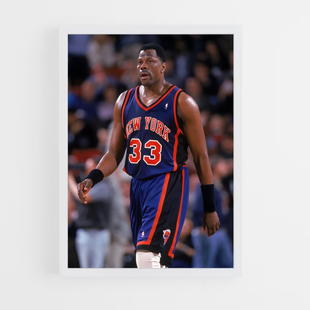 ap-patrick ewing-7 cadre Blanc