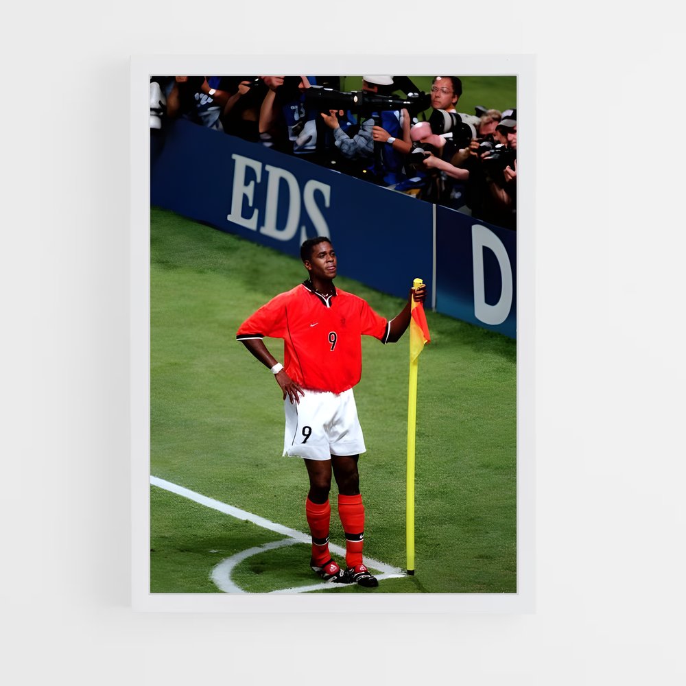 ap-patrick kluivert-9 cadre Blanc