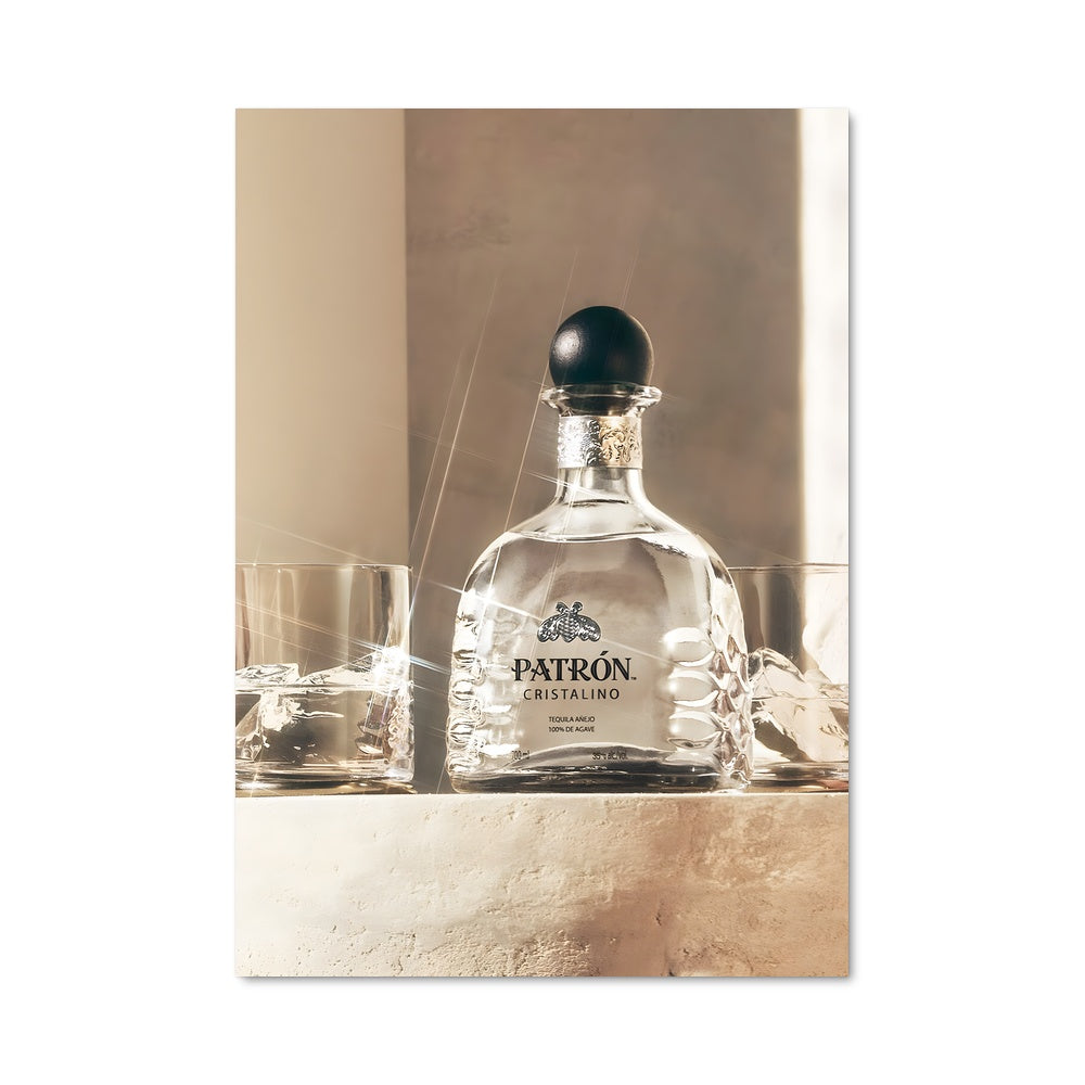 Poster Vodka & Verres