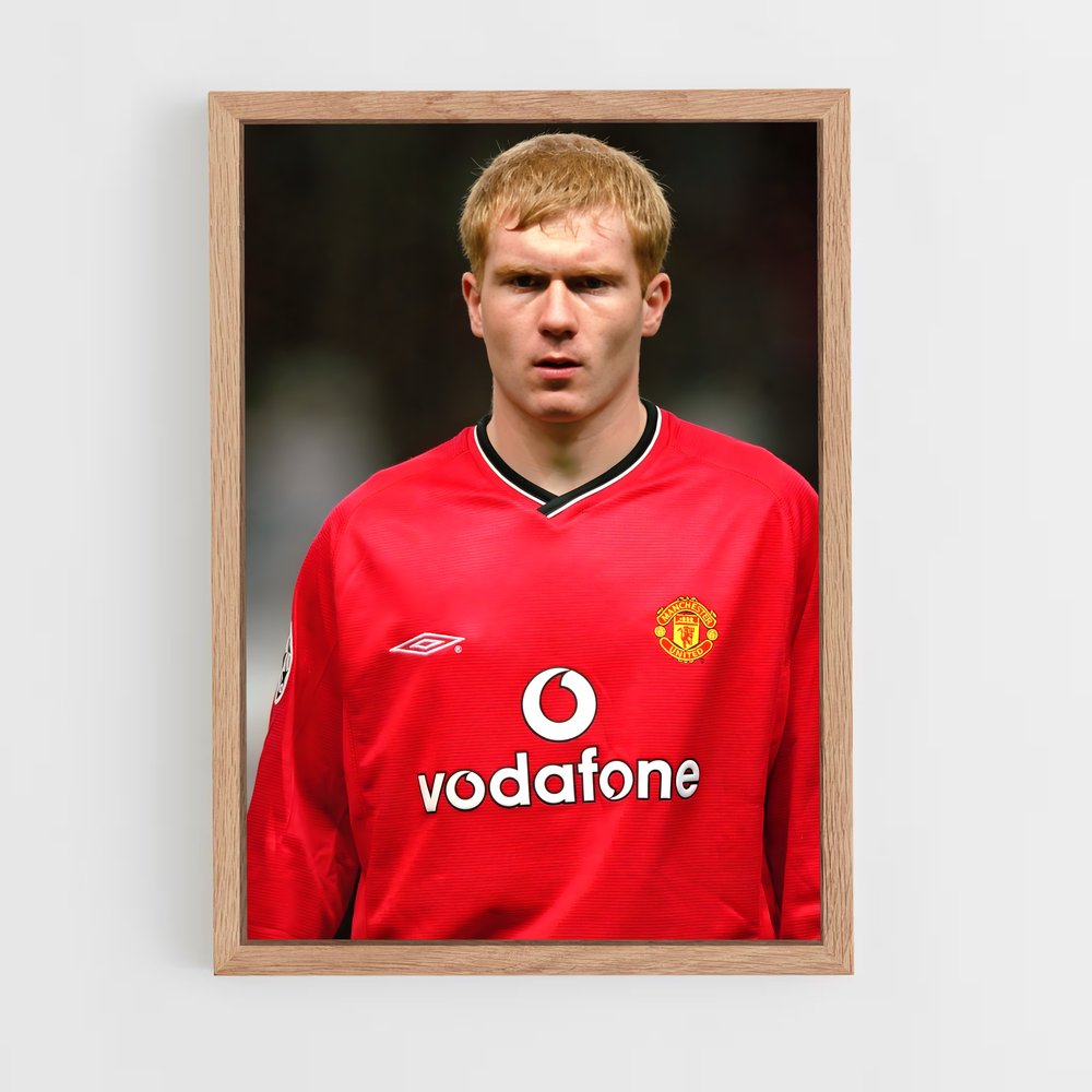 ap-paul scholes-2 cadre Bois clair