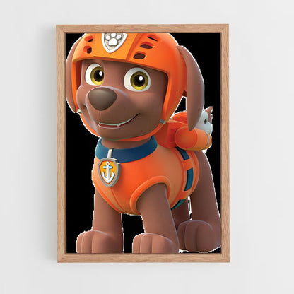 ap-paw patrol-6 cadre Bois clair