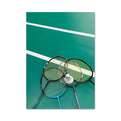 Poster Badminton Vibes