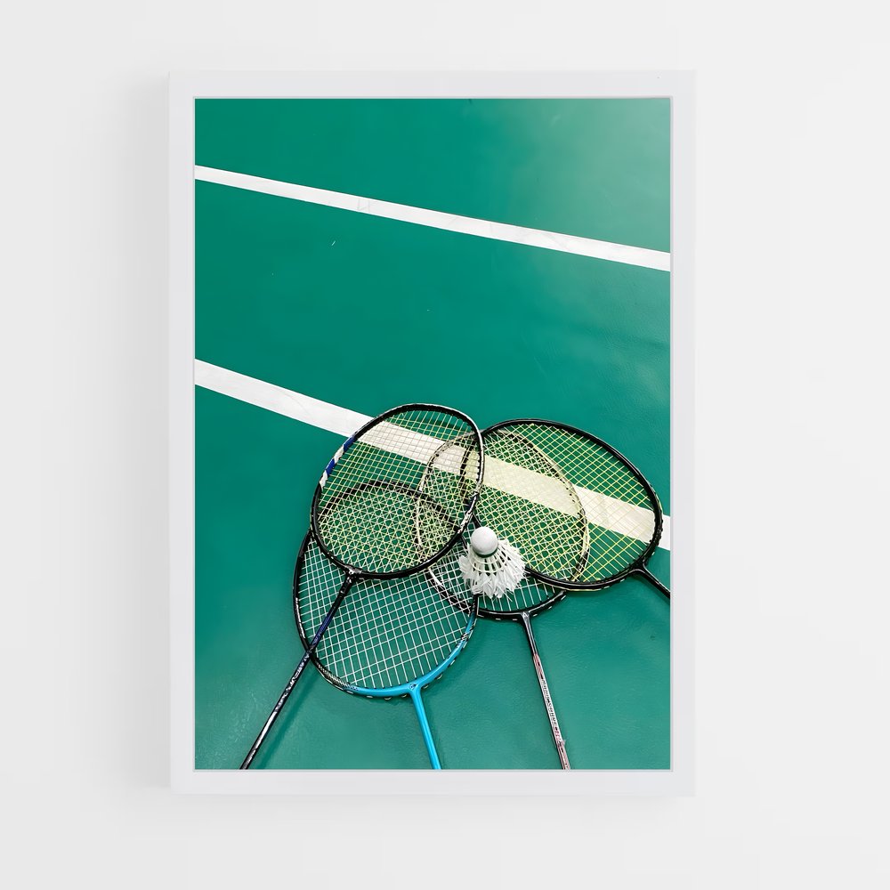 ap-pb djarum badminton club-3 cadre Blanc