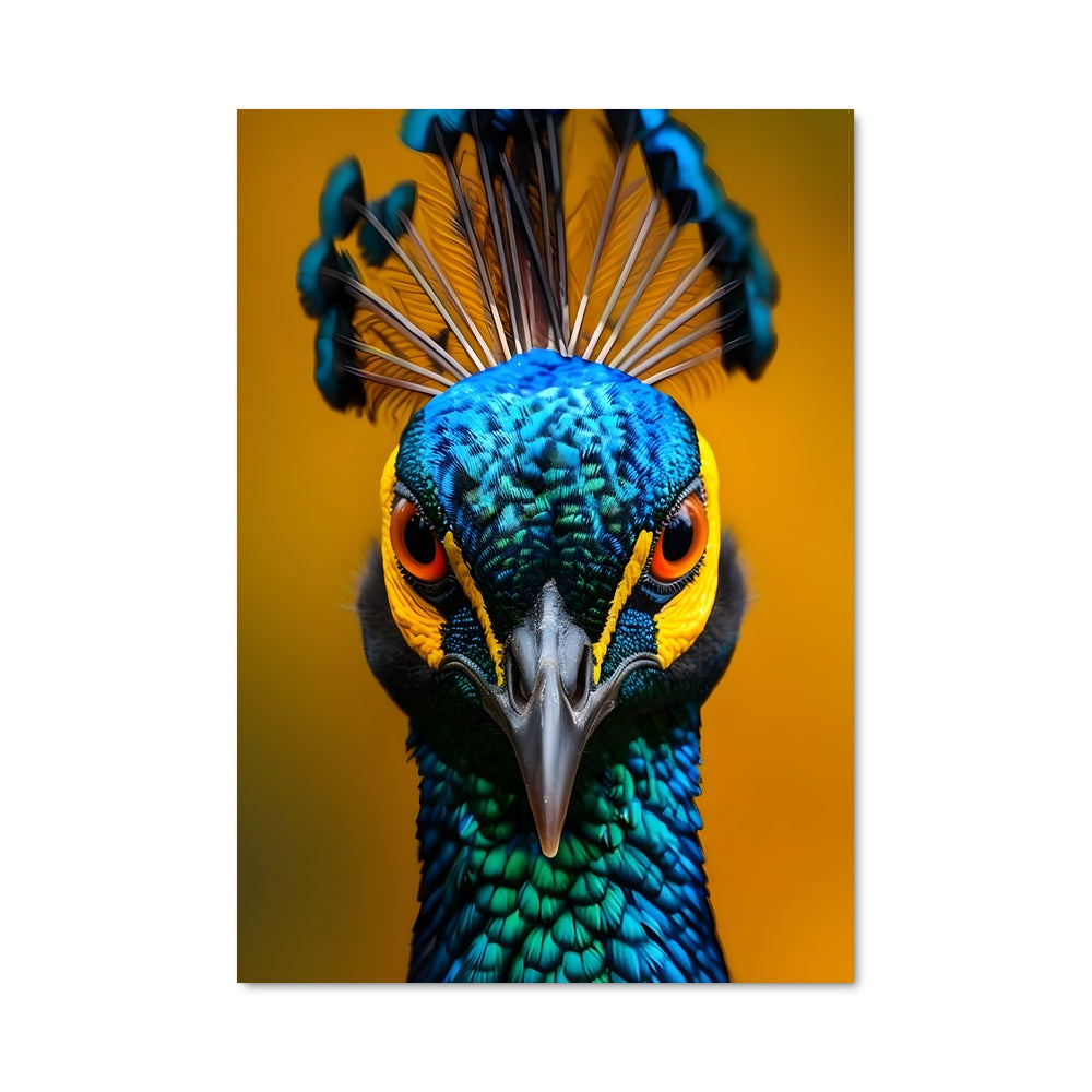 Poster Paon Éclatant