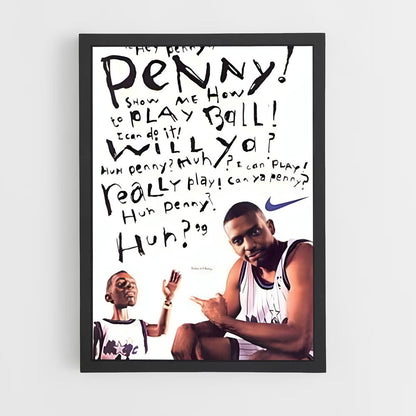ap-penny hardaway-13 cadre Noir